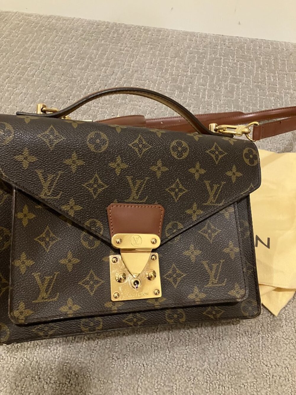 Louis Vuitton Vintage Monceau 28 Monogram